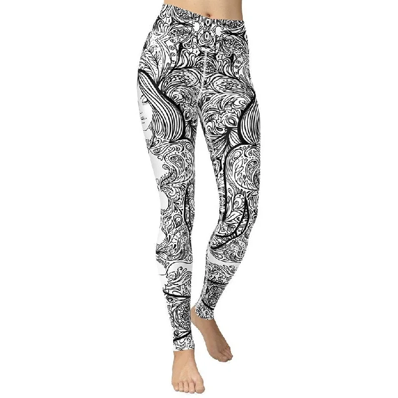 Meditation Zen Yoga Leggings Dynamic Women's High - energy