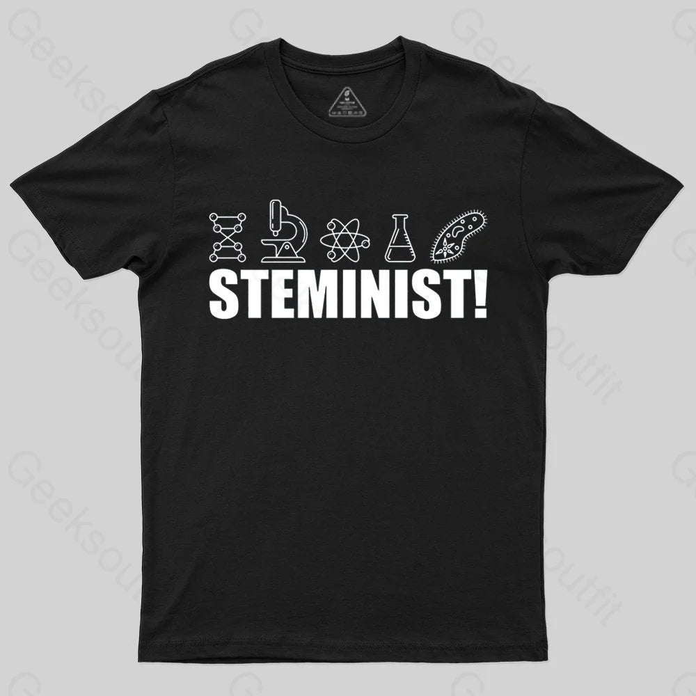 Steminist March For Science T-shirt Practical Women's Quick - dry