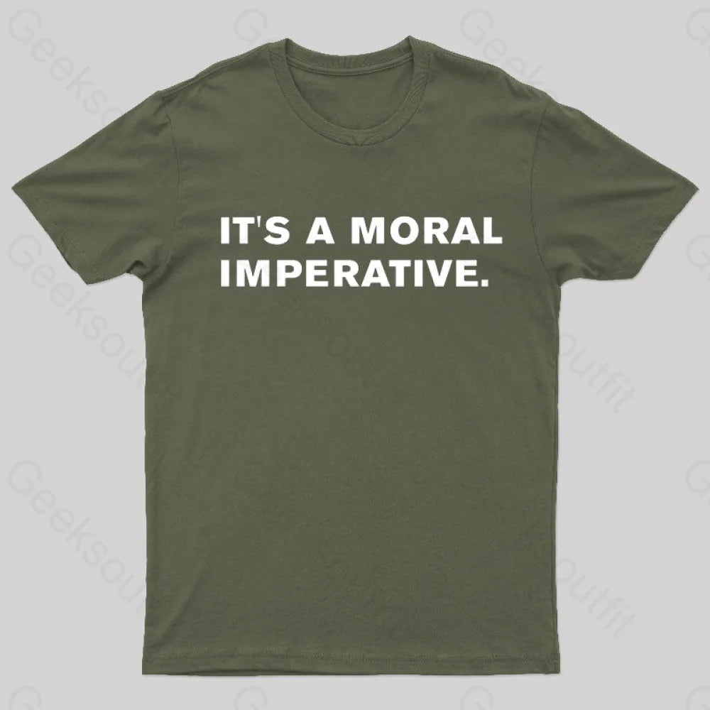 Real Genius Quote T-Shirt Monochromatic Office Style