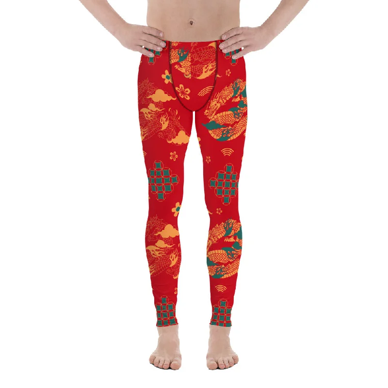 Chinese Dragon Men's Leggings Tough Women's Military - inspired