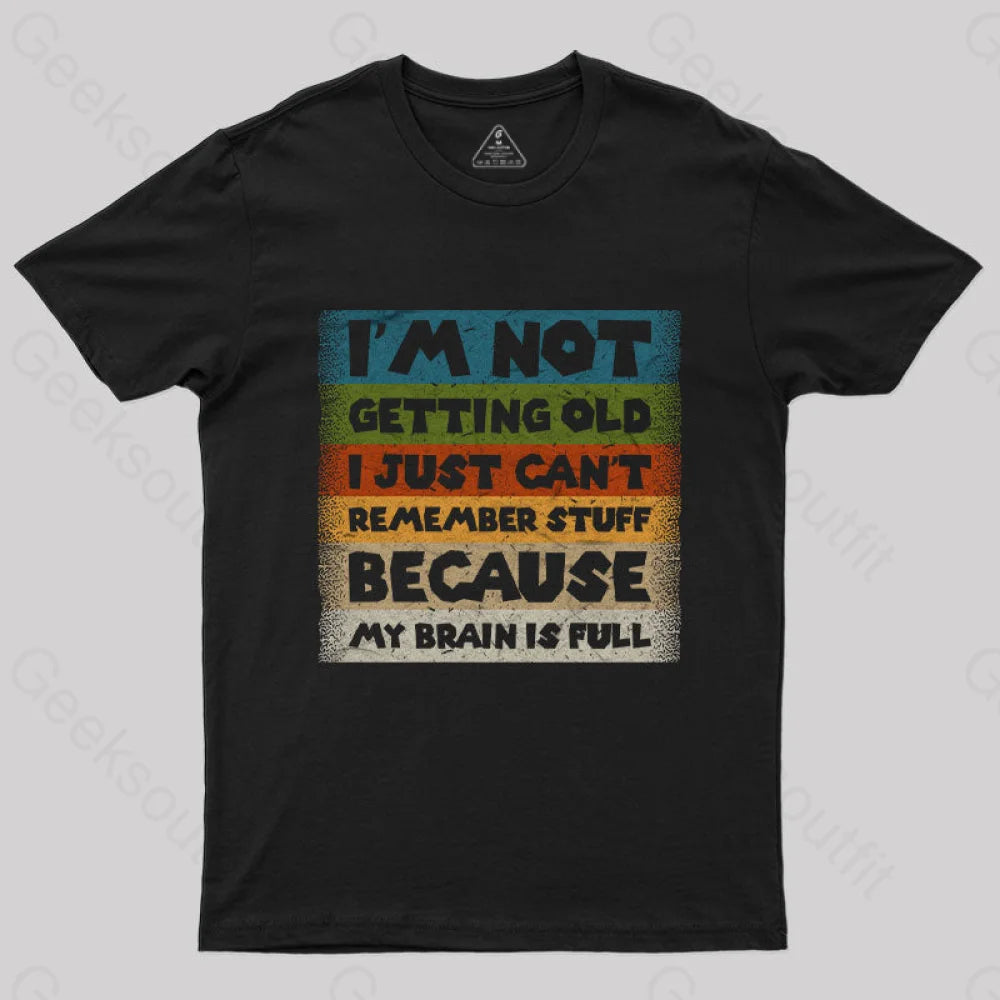 My Brain is Full T-Shirt Practical Women's Multi - 