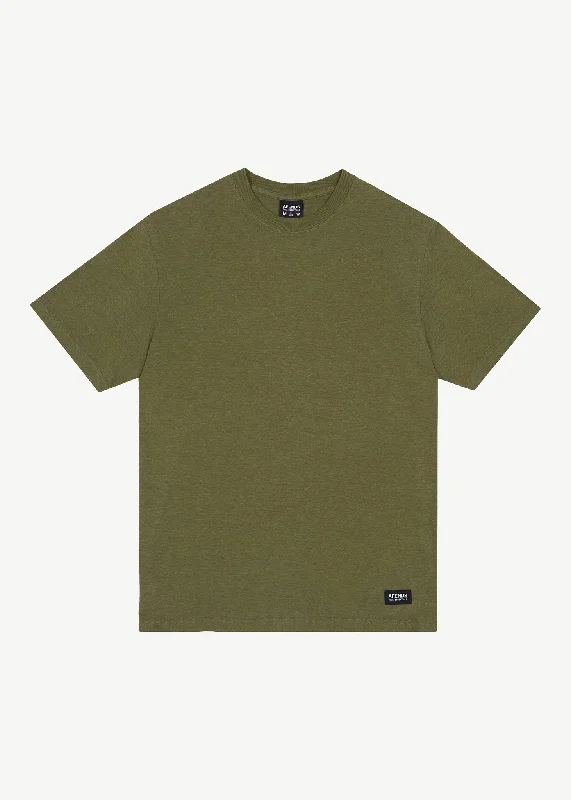 AFENDS Mens Classic - Retro Fit Tee - Military Vacation