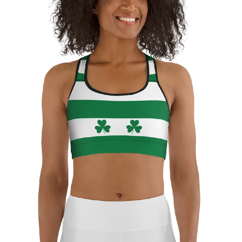 St. Patrick's Day Stockings Sports Bra Artistic Women's Avant - 