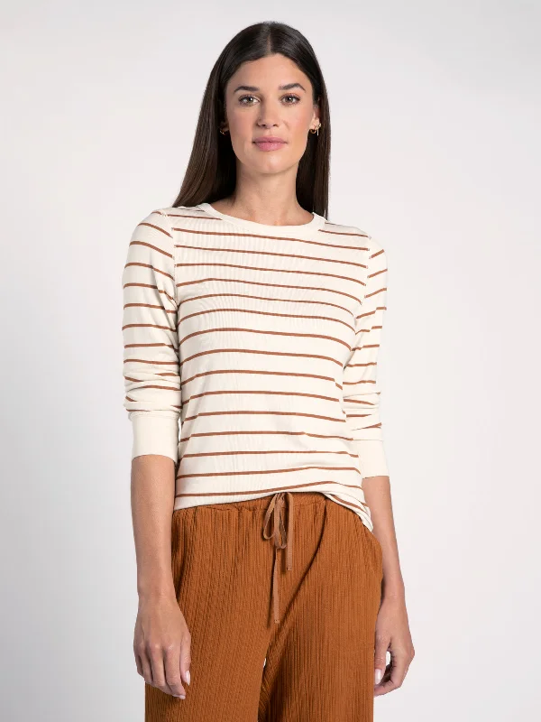 AMBER WHITE SWAN STRIPE