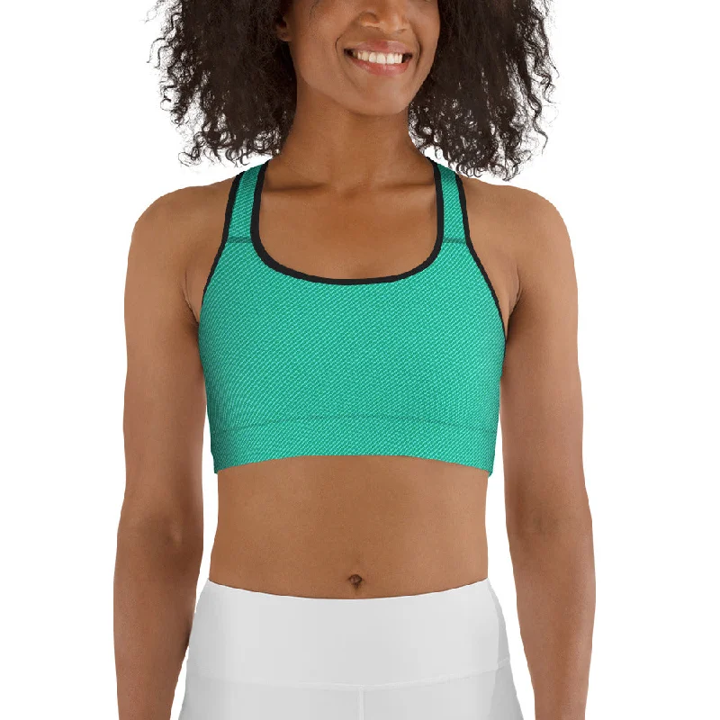 Peeking Turkey Sports Bra Modern Women's 
