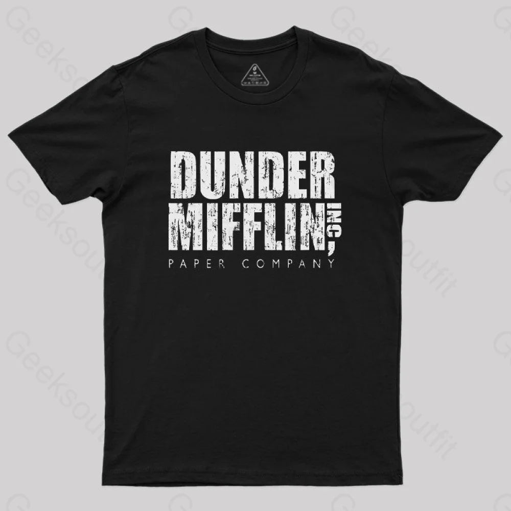 Dunder Mifflin Paper Company Nerd T-Shirt Stylish Women's Tropical 