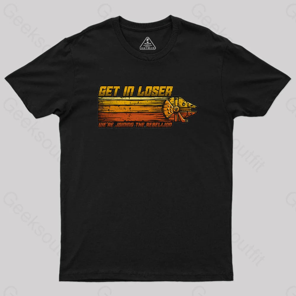 We're Joining The Rebellion Geek T-Shirt Adventure