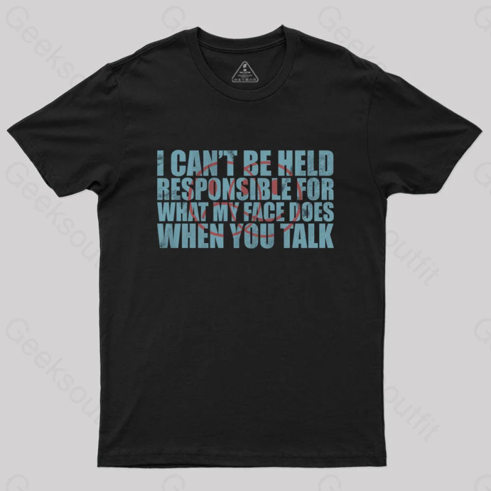 Talk Face T-shirt Sleek Women's 
