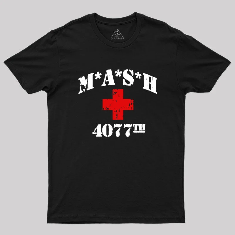 Mash 70s Tv Military Hit Show Army Surgical Unit Tee 70s Geek T-Shirt Edgy Women's Punk Mash 70s Tv Military Hit Show Army Surgical Unit Tee 70s Geek T-Shirt Edgy Women's Punk