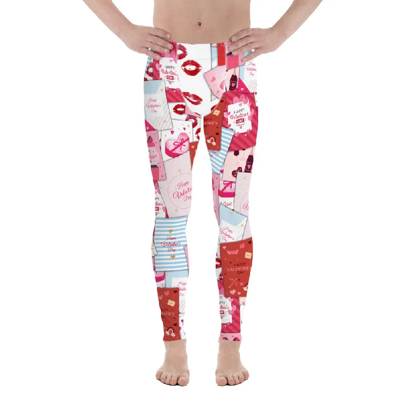 Valentine's Day Cards Men's Leggings Country