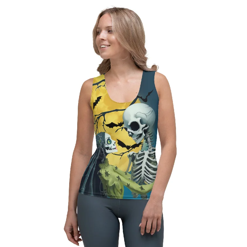 Skeleton and Zombie Tank Top Country