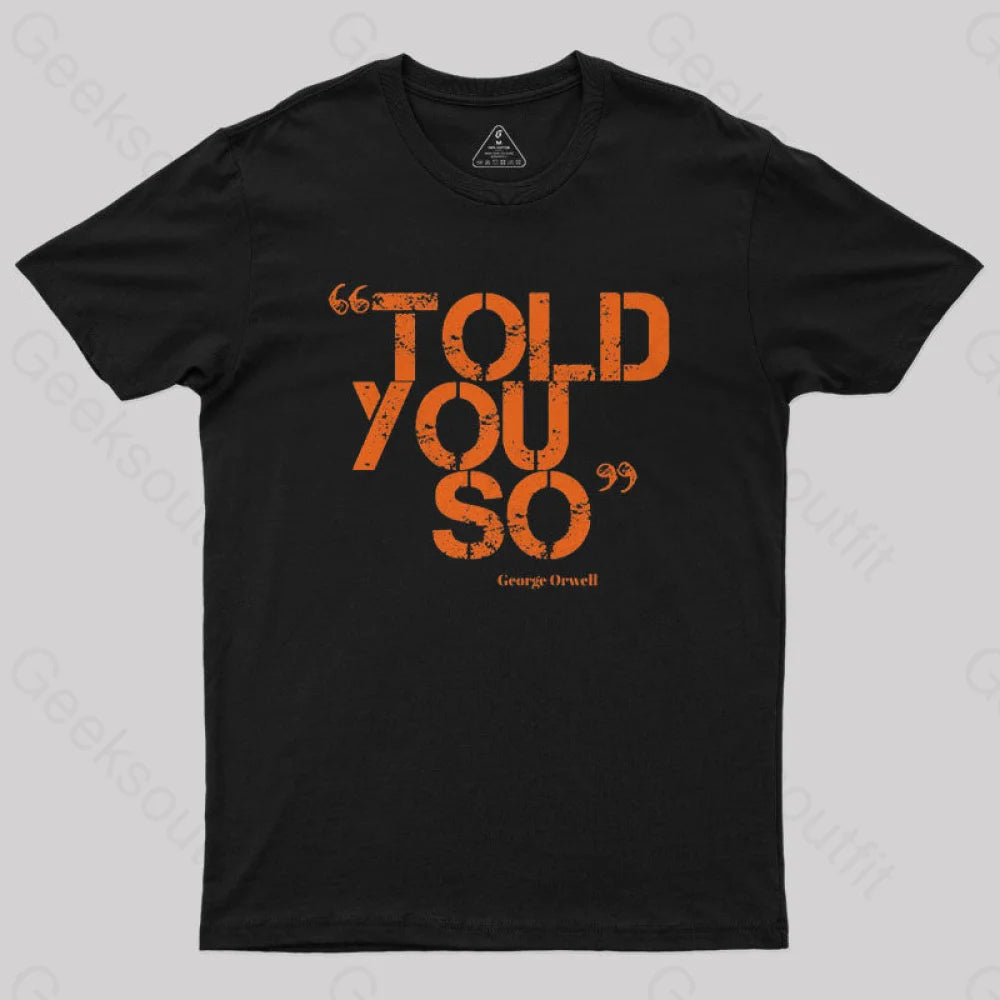 ORWELL Orange Nerd T-Shirt Bohemian Women's Free