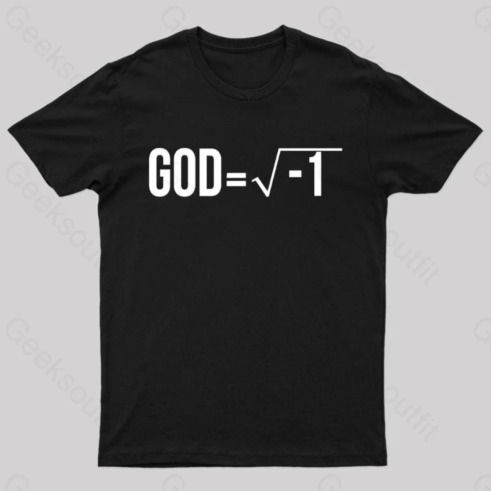 God is Imaginary Geek T-Shirt Dynamic Women's High - energy