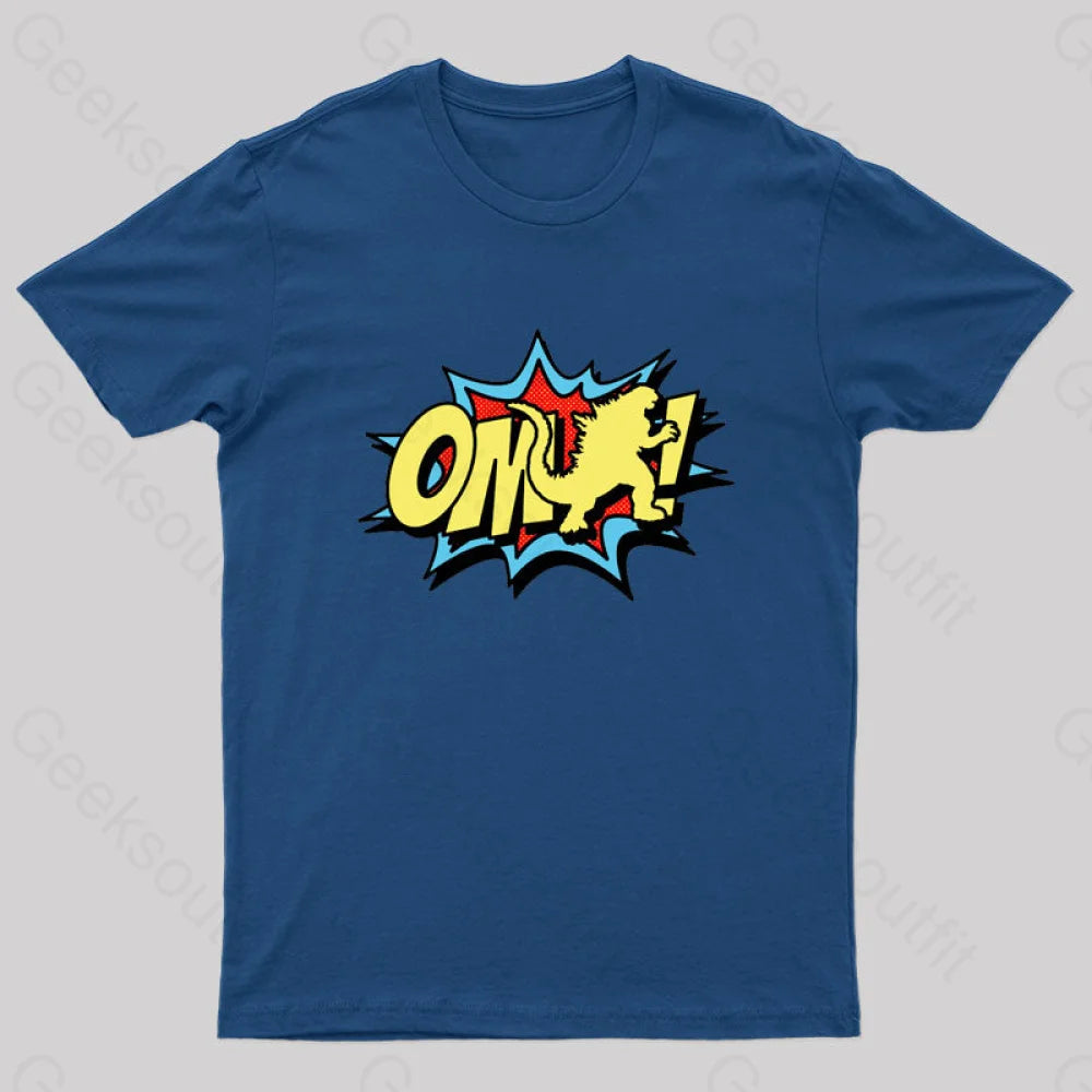 Funny Godzilla Nerd T-Shirt Hip Women's Urban
