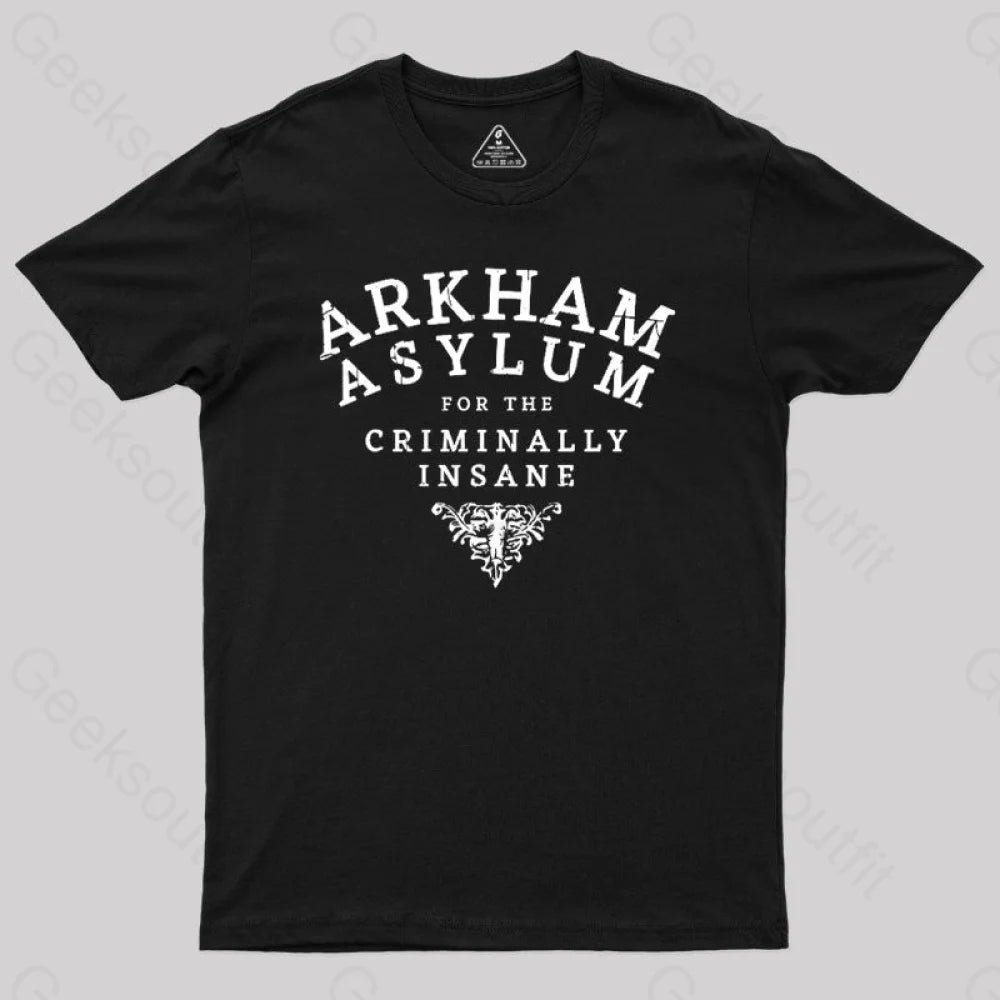 Arkham Asylum Hospital Geek T-Shirt Australian Beach