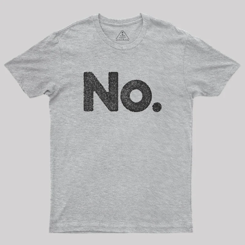 No Geek T-Shirt Cashmere