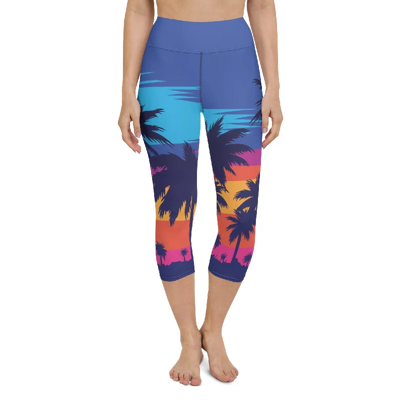 Sunset Yoga Capris Earthy Women's Hemp - based