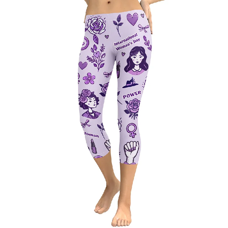 Empowered Women Capris Elegant Women's 