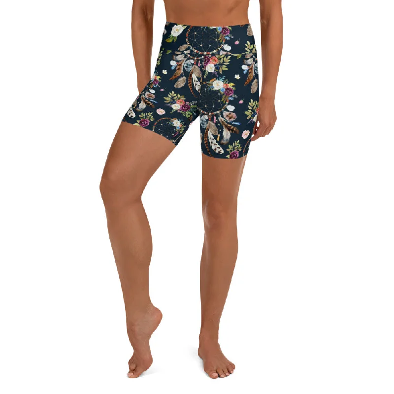 Dream Catcher Yoga Shorts Vacation