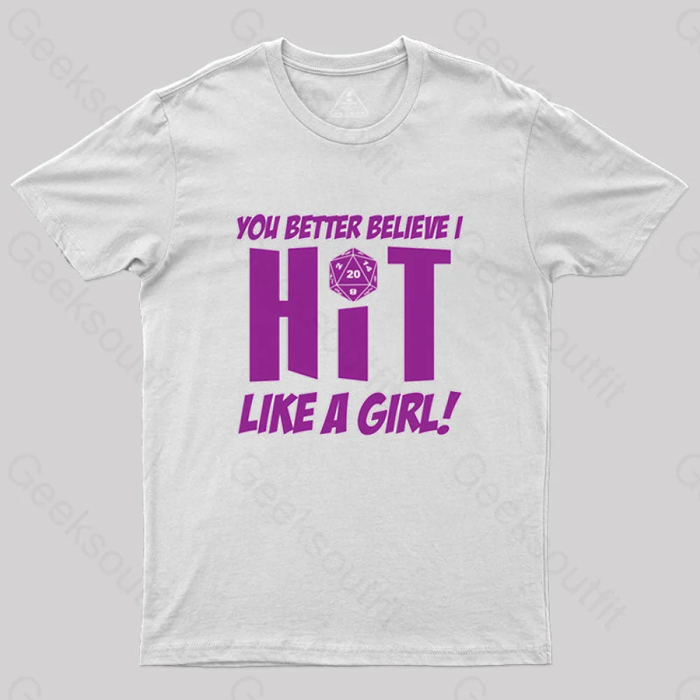 DND Better Believe I HIT T-Shirt Edgy Women's Punk
