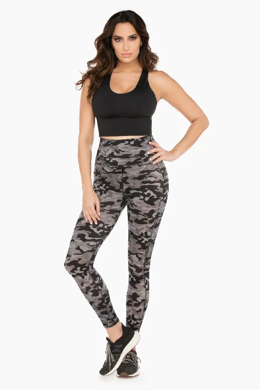 Miracle Jeans® Camo Tummy Control Performance Leggings Modern Women's Tech