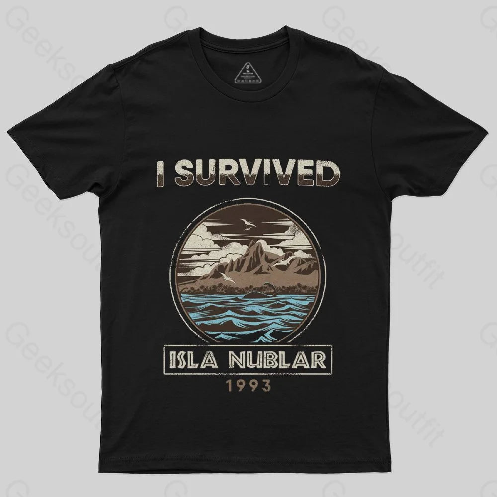I Survived Isla Nublar T-Shirt Cozy Women's Winter