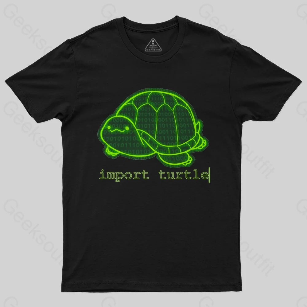 Import Turtle T-Shirt Disco