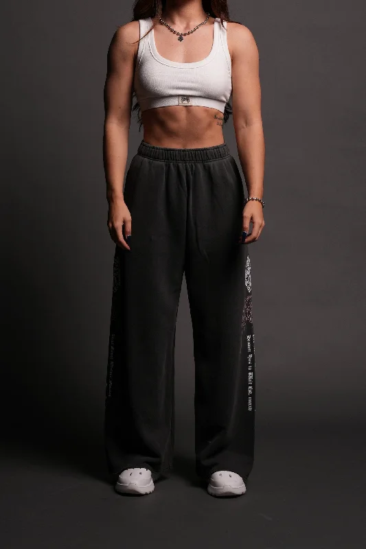 Wolves Hesh Durst Sweats V2 in Wolf Gray Classic Women's Pin - striped