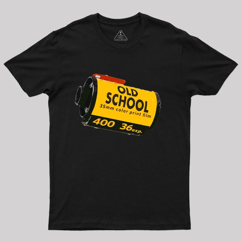 Old School Photography T-Shirt Stylish Women's Neon