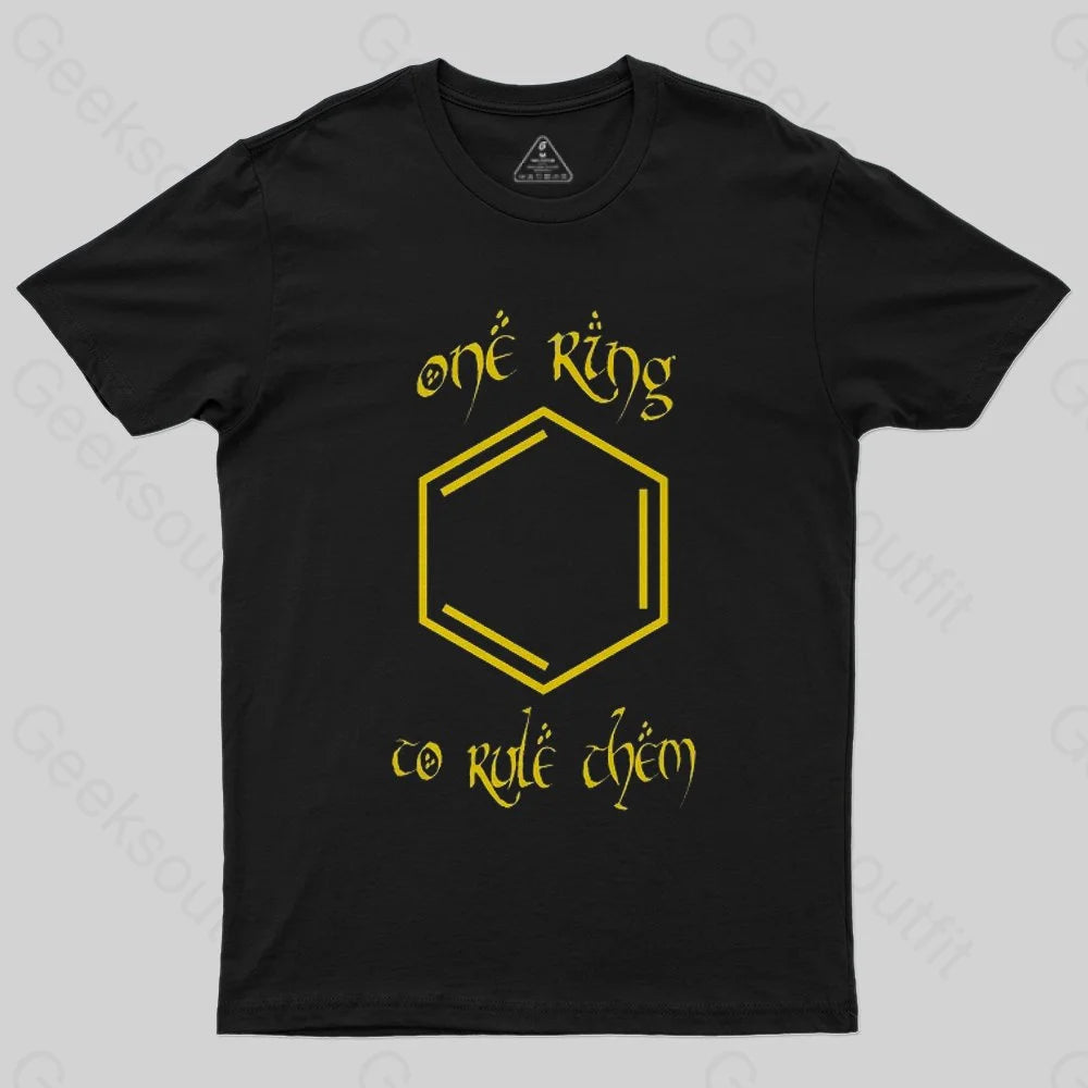 Benzene one ring to rule them T-Shirt British Gentlewoman Style