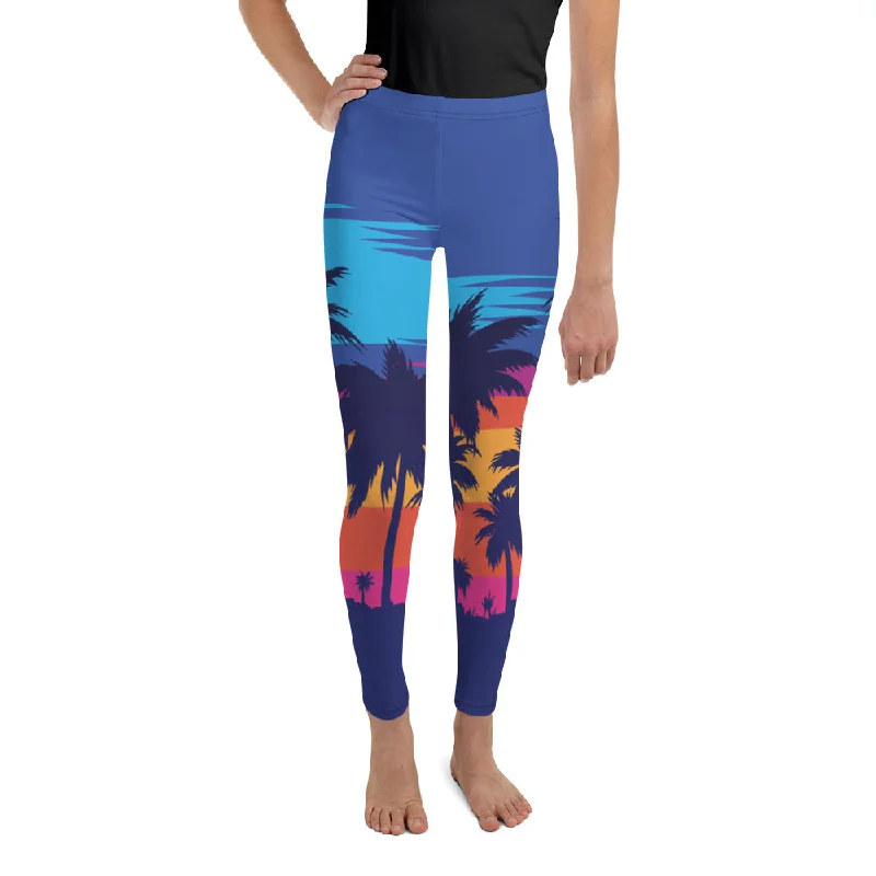 Sunset Youth Leggings Athletic Women's 