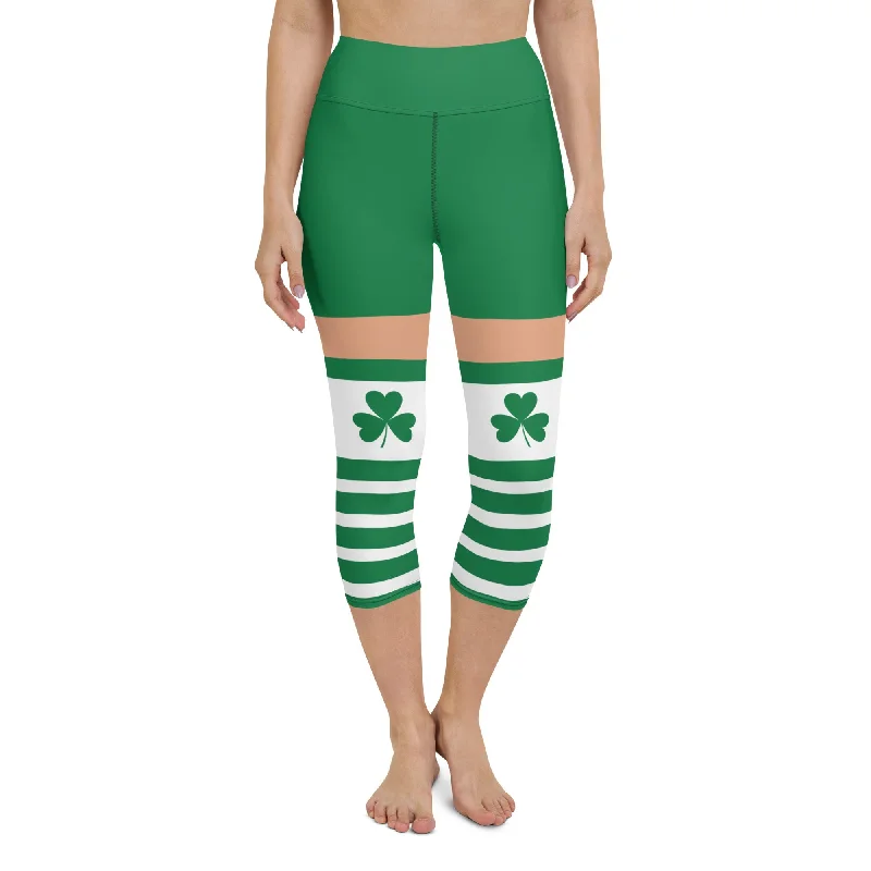 St. Patrick's Day Stockings Yoga Capris purpose