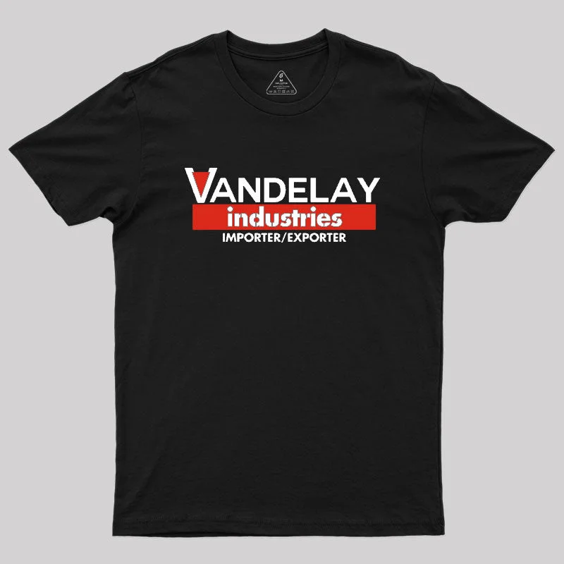 Vandelay Industries Geek T-Shirt Practical Women's Multi - 