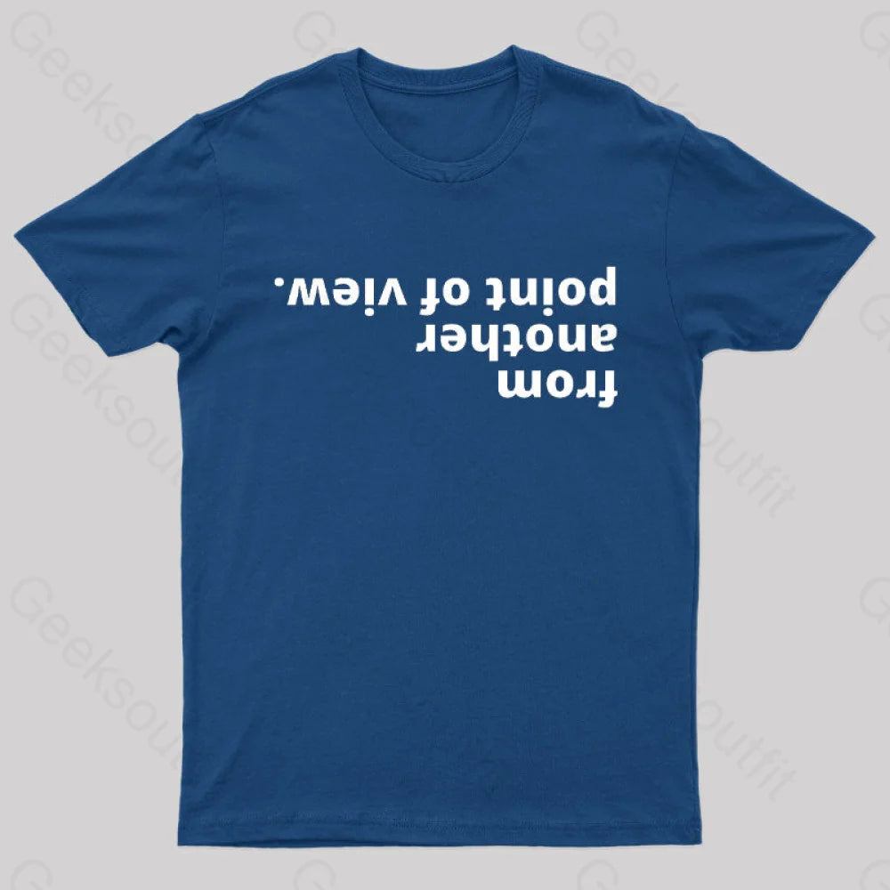 From Another Point of View Nerd T-Shirt Youthful Women's Pop