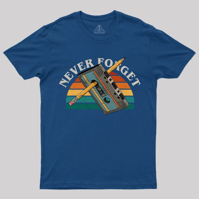 Never Forget T-Shirt Polished Women's Silk
