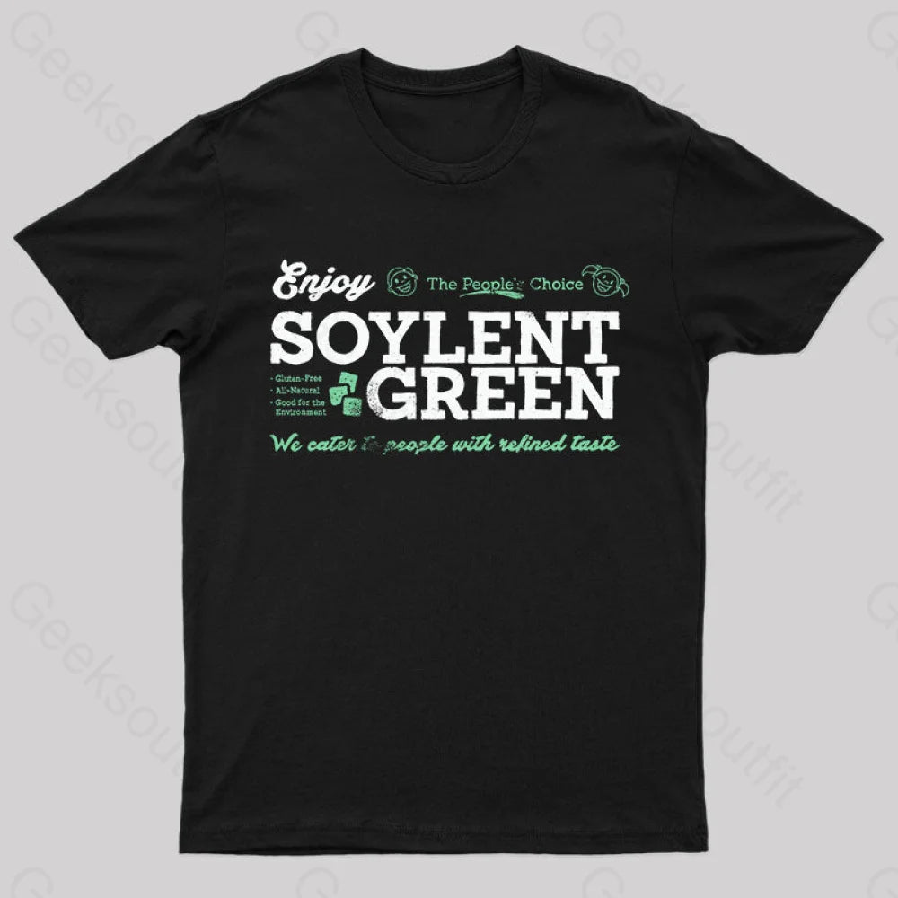 Vintage Enjoy Soylent Green T-Shirt Scandinavian