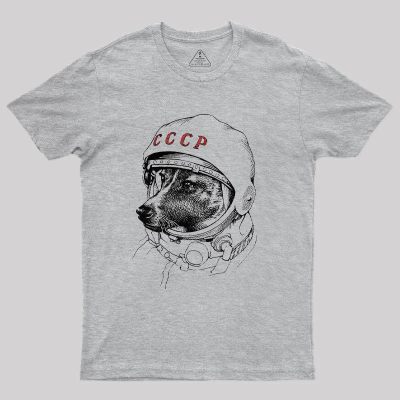 Laika, Space Traveler T-Shirt Unique Women's Upcycled