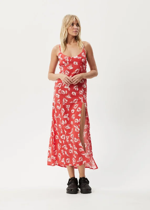 AFENDS Womens Hibiscus - Maxi Dress - Hibiscus Trendy Women's 
