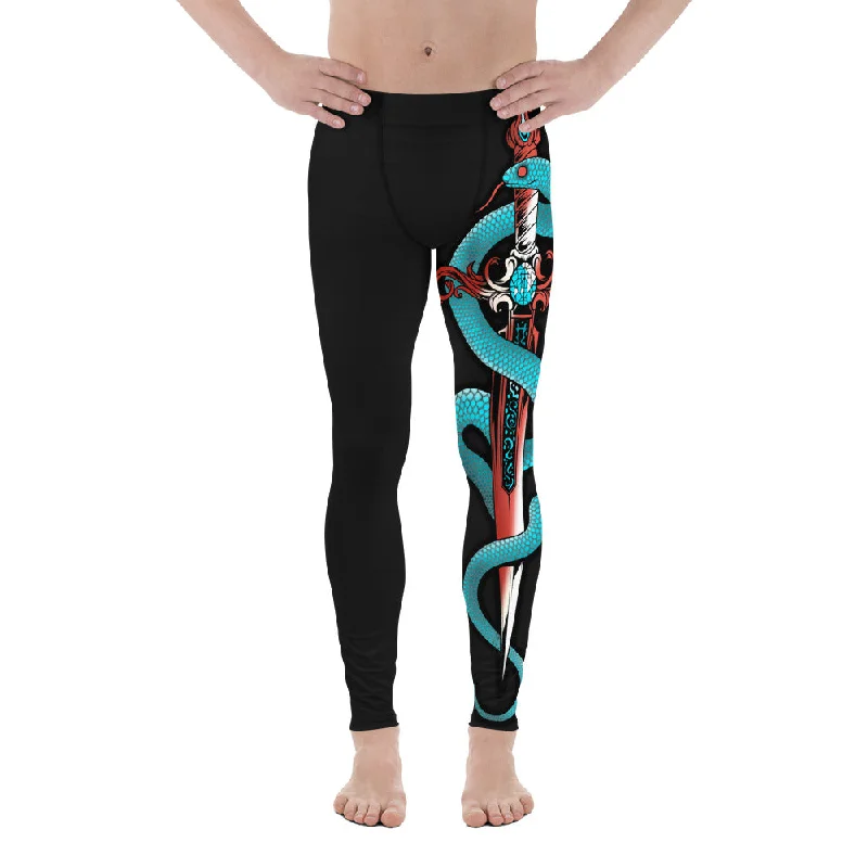 Snake & Sword Men's Leggings Sustainable Organic