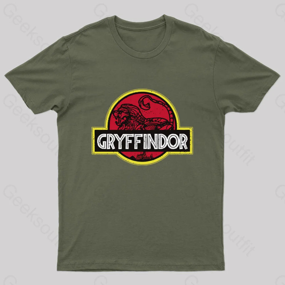 Gryffindor Park Nerd T-Shirt Polished Women's Silk