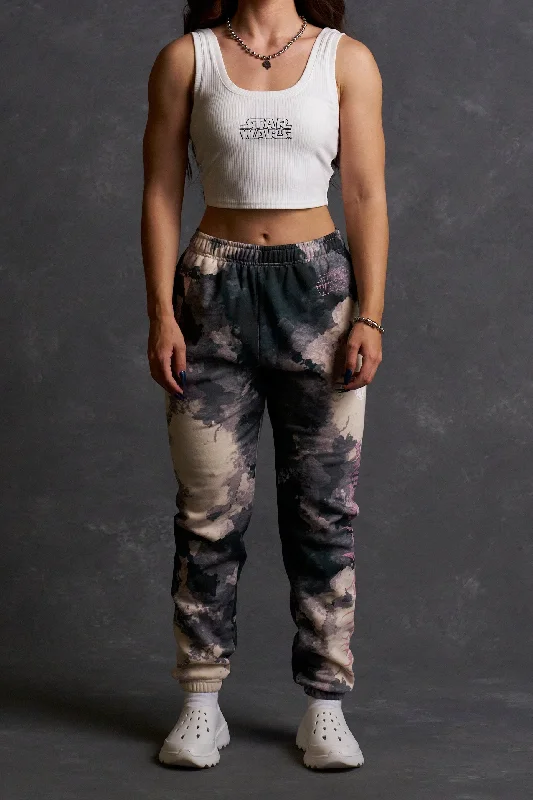 The Power Post Lounge Unisex Sweats in Sandstorm Marble Wash Cool Women's Distressed The Power Post Lounge Unisex Sweats in Sandstorm Marble Wash Cool Women's Distressed