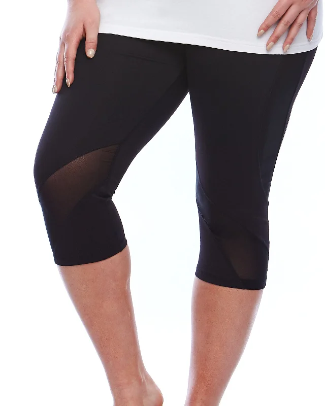Mesh Sculpt Tights Stylish Women's Tropical 