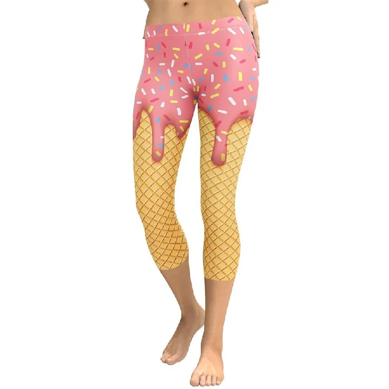 Dripping Ice Cream Capris Business