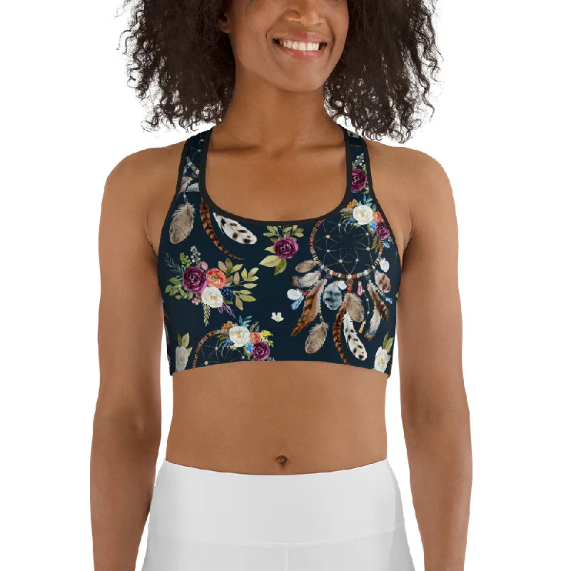 Dream Catcher Sports Bra Sleek Women's 