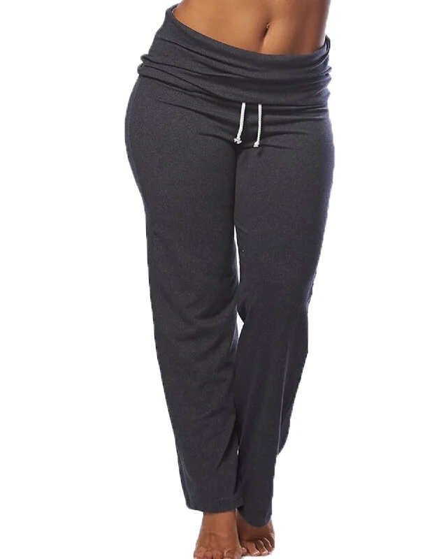 Fold Down Yoga Pants 20 22 26 Monochromatic All - in - one