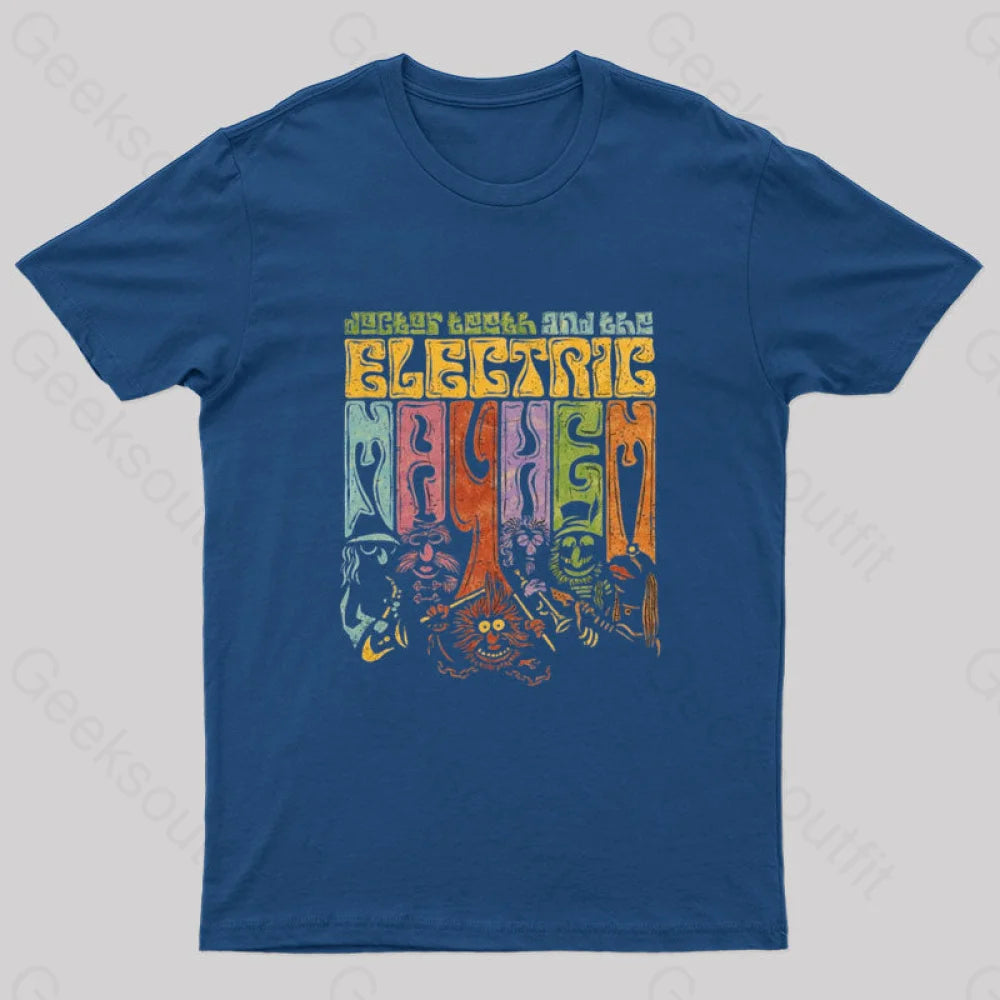 The Electric Mayhem Geek T-Shirt Sharp Women's Italian