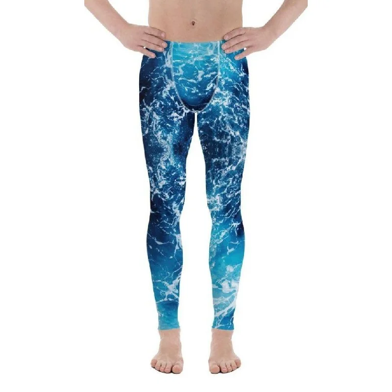 Lovely Ocean Men's Leggings Casual Women's Japanese 