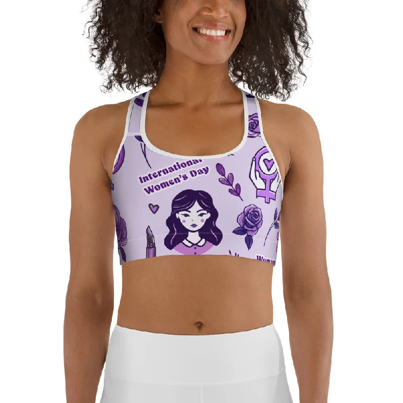 Empowered Women Sports Bra Polished Women's Silk