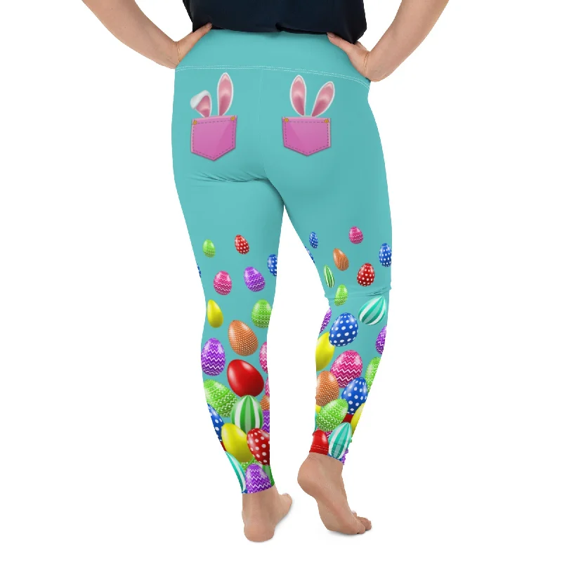 Pocket Bunny Plus Size Leggings Refined Women's Velvet