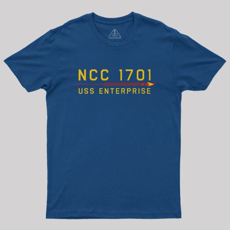 Crew Shirt for TOS Enterprise Geek T-Shirt Sustainable Organic